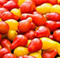 Solanum Lycopersicum * Pear Teardrop Tomato * 30 Seeds * Yellow - Red - Ivory RARE *