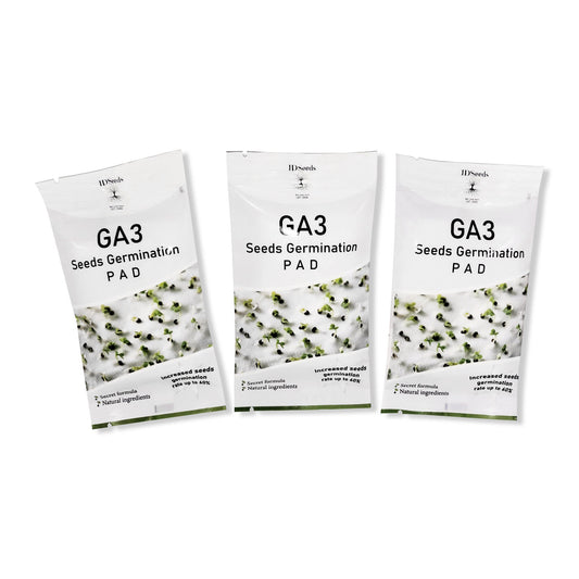 GA3ジベレリン酸種子発芽パッド-種子発芽率を最大60％向上-天然物-盆栽に最適-プロテア